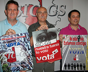 Carteles para las elecciones