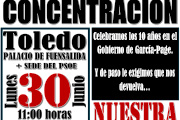 Concentración 30 de junio en Toledo